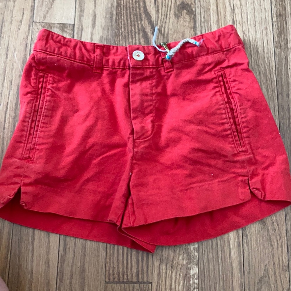 Zara kids red shorts